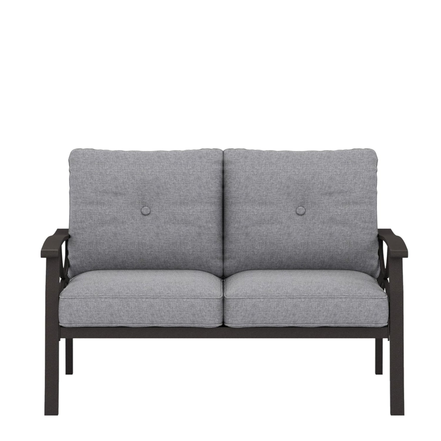 All-Weather Loveseat 2 Seats Sofa With Cushions