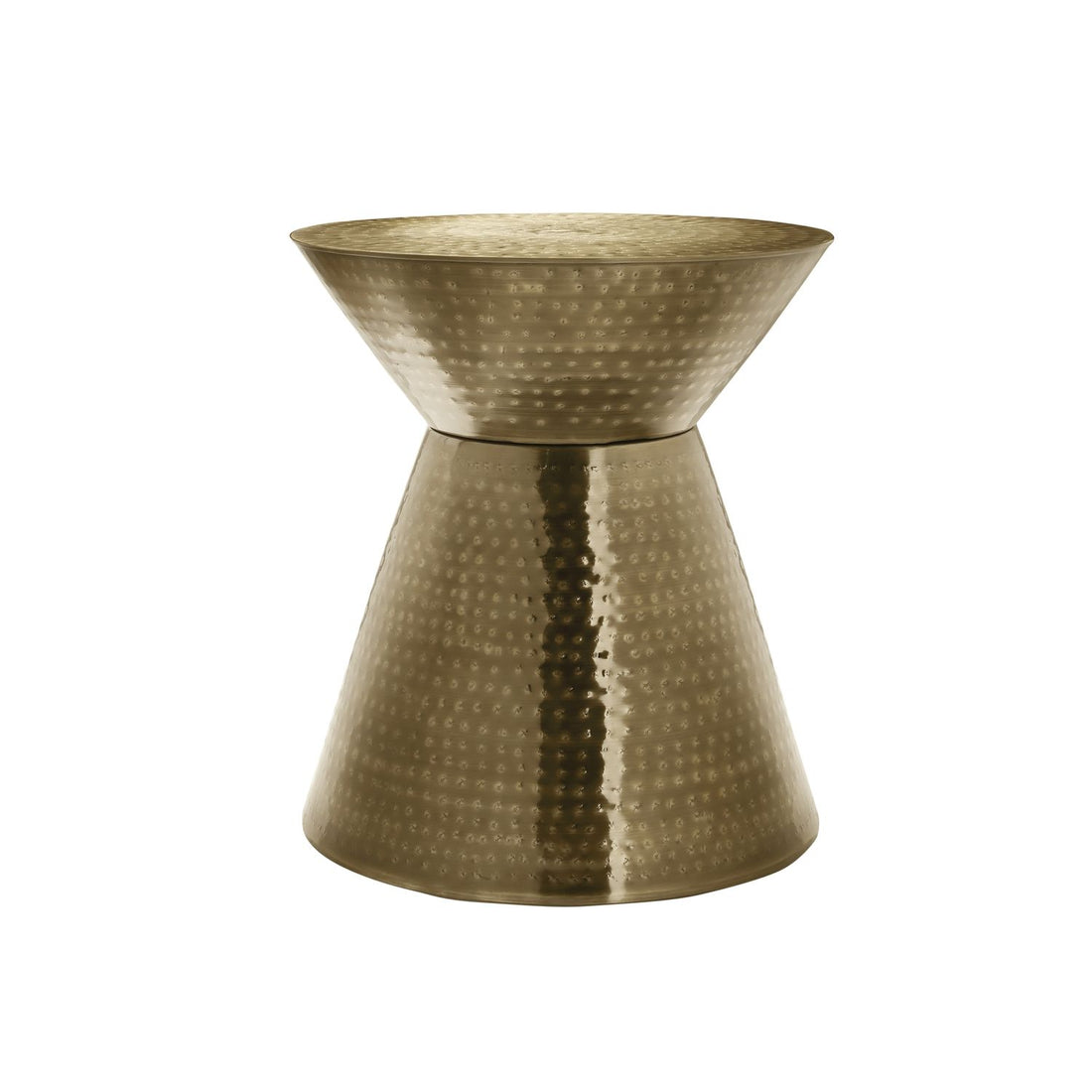 Drum Accent Side Table, Contemporary &amp; Modern Elegant Design