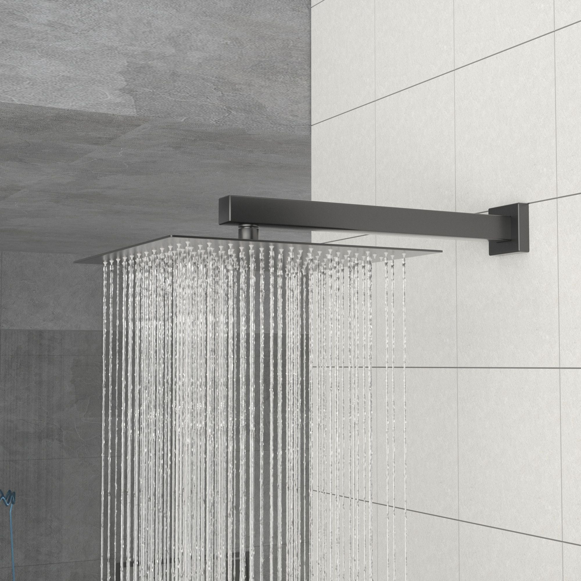 Wall Mounted Shower Arm With Flange
