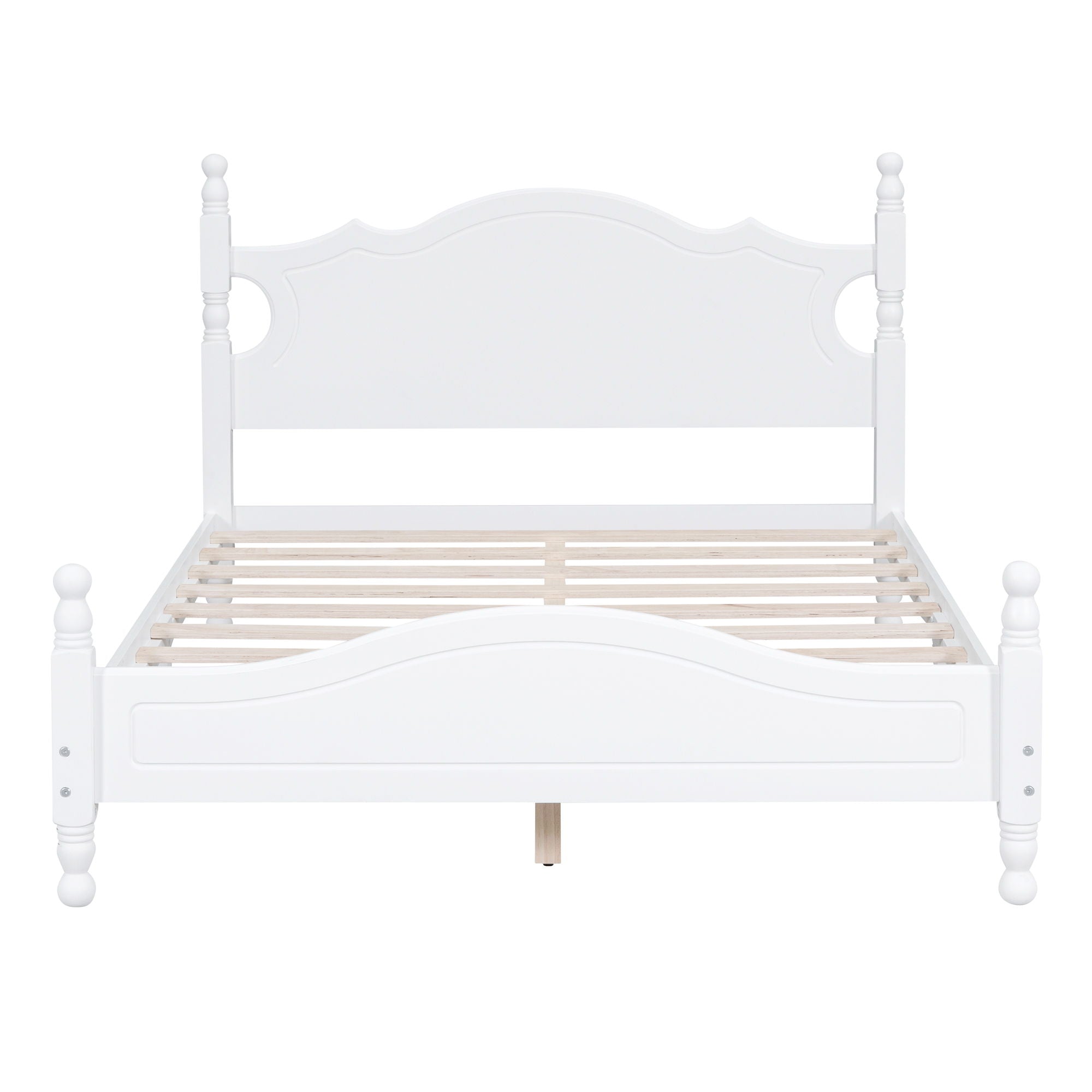 Platform Bed Frame With Slat Support