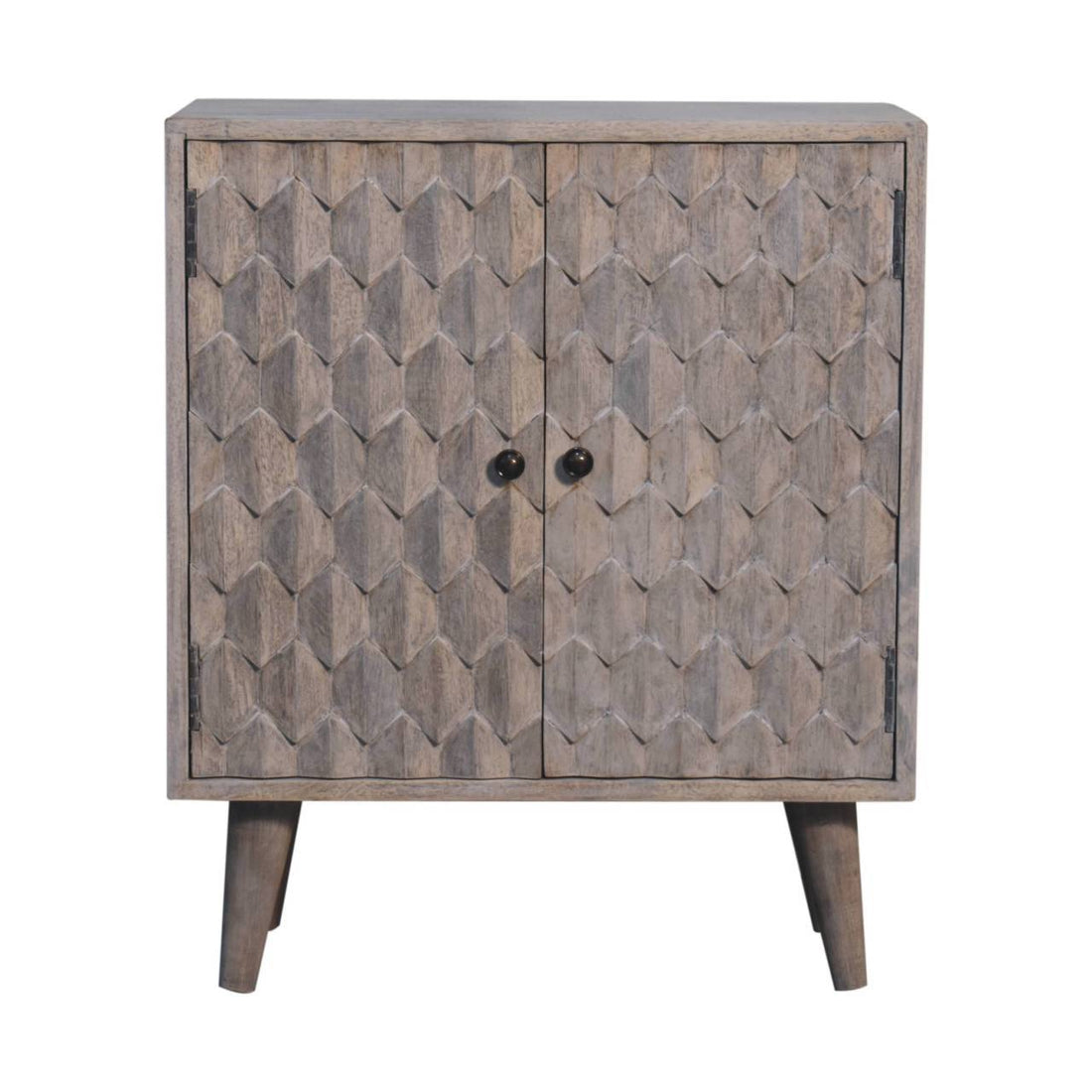 Mini Pineapple Carved Cabinet