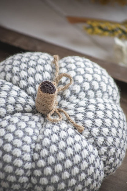 Knite Pumpkin Ornament Decor For Holiday Harvest Festival Fall Festival &amp; Thanksgiving