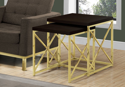 Nesting Table, Accent, Contemporary &amp; Modern (Set of 2)