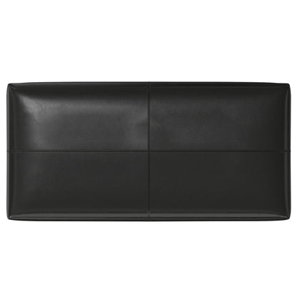 Gabbie - Rectangular Storage Ottoman - Black