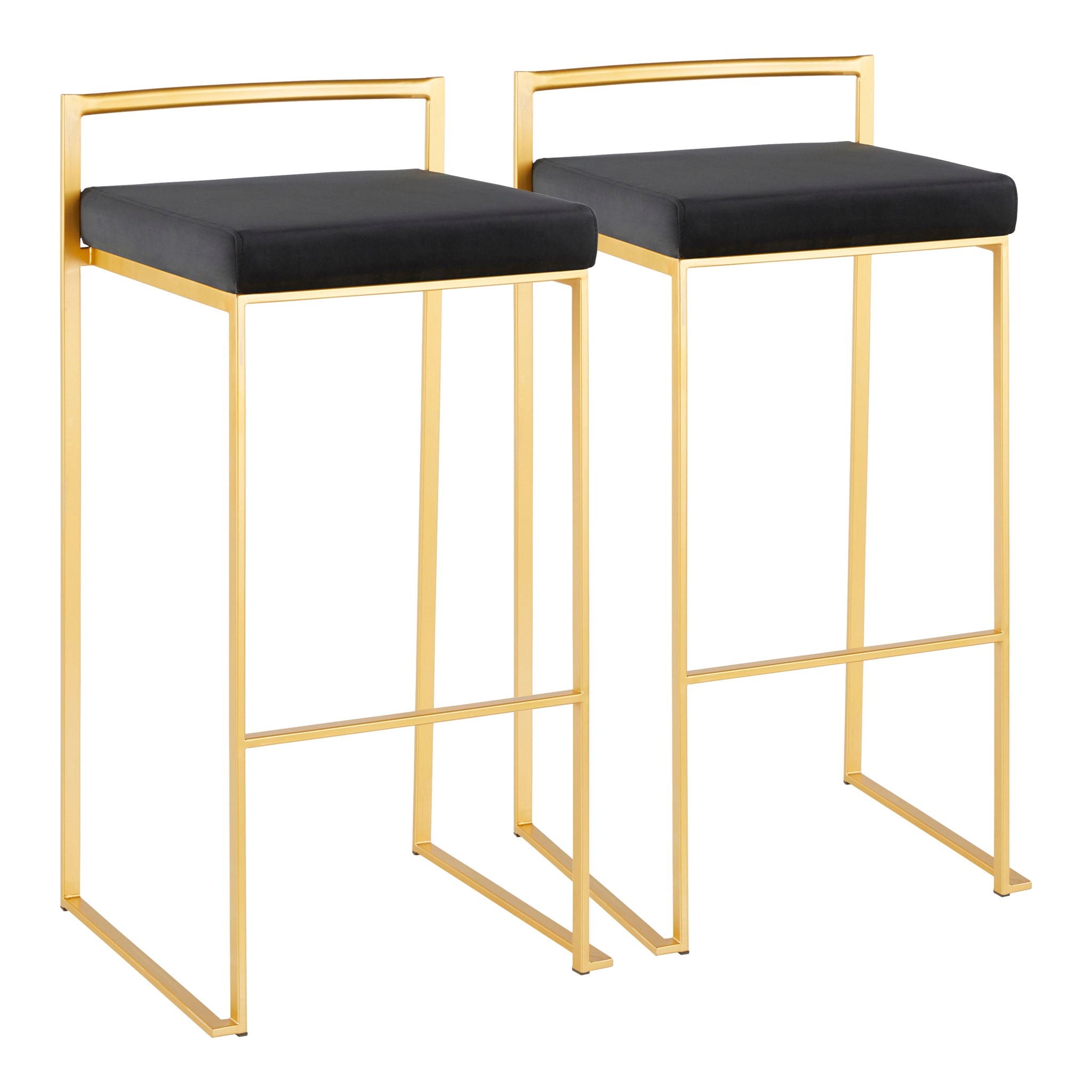 Fuji - Contemporary / Glam &amp; Quality Construction Barstool