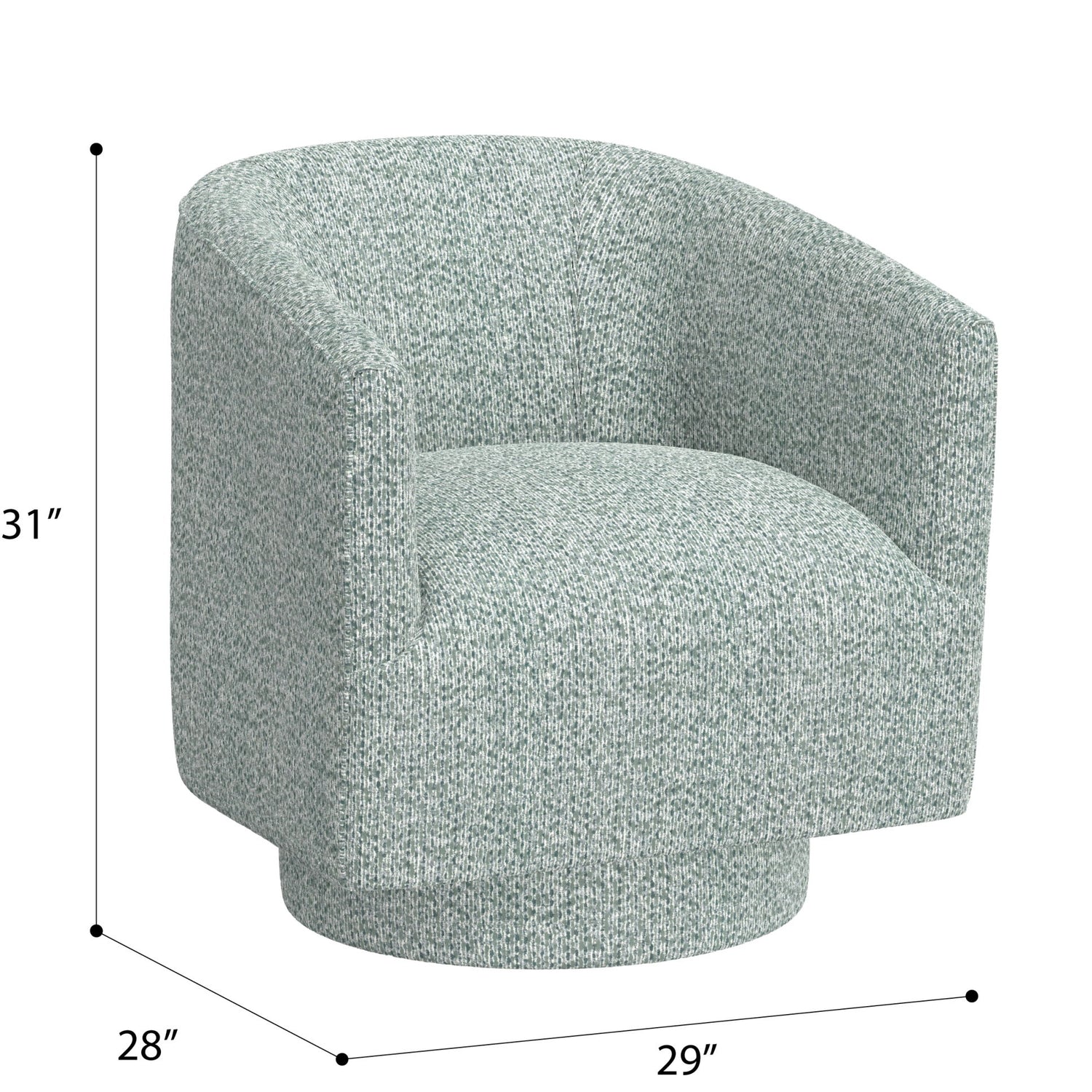 Accent Chair With Swivel Function