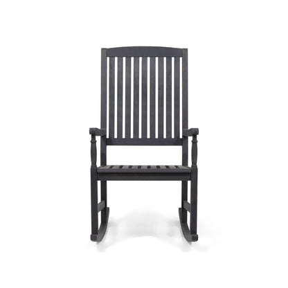Outdoor Rocking Chair - Dark Gray