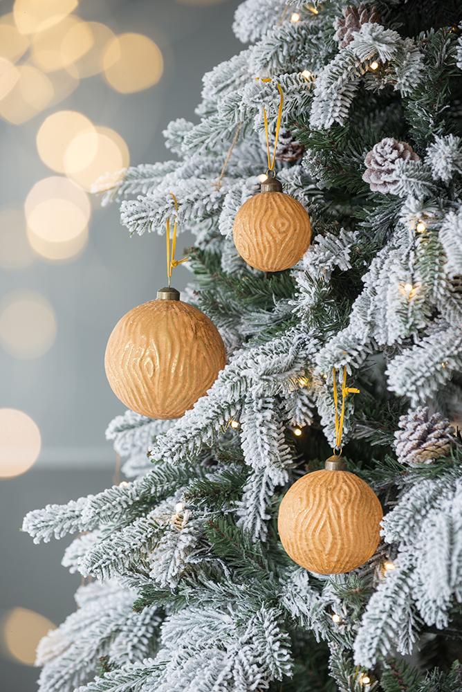 Christmas Ball Glass Decorative Hanging Ball Christmas Tree Ornaments For Holiday Party Decorations