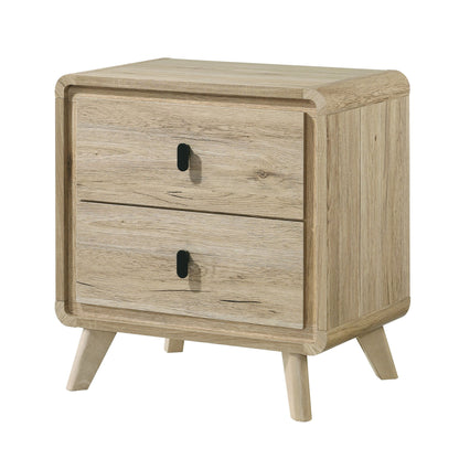 Nightstand &amp; 2 Drawers - Beige