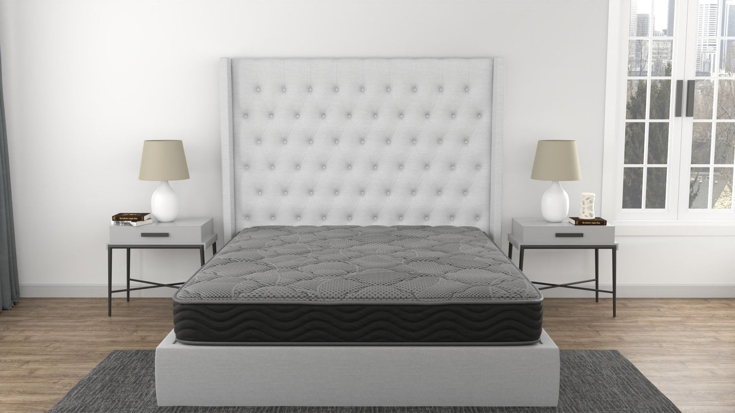 CS Hybrid - 12&quot; Pocket Coil Mattress