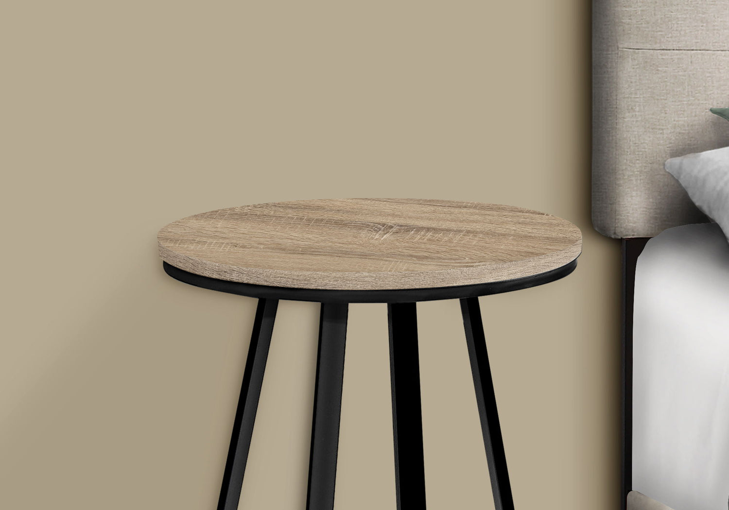 Accent Table, Side, Round Contemporary &amp; Modern Modern Design