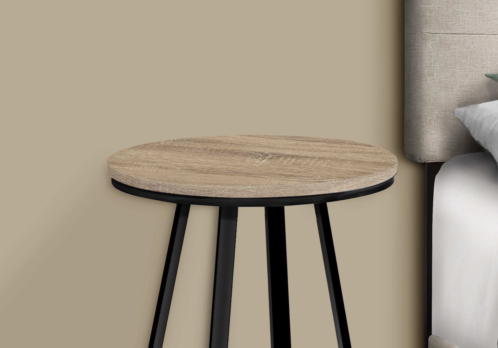 Accent Table, Side, Round Contemporary &amp; Modern Modern Design