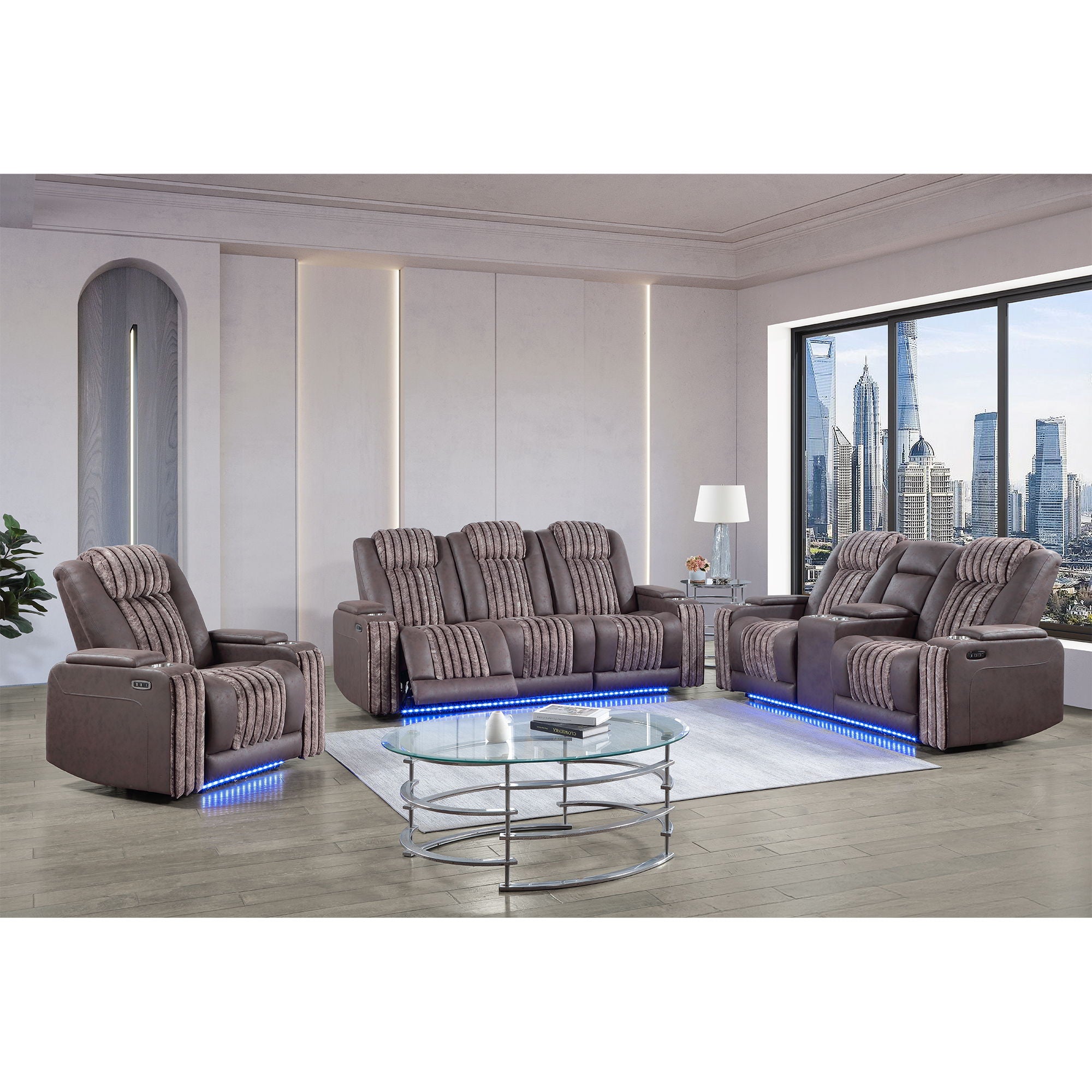 Duran - Power Reclining Set With Power Headrest