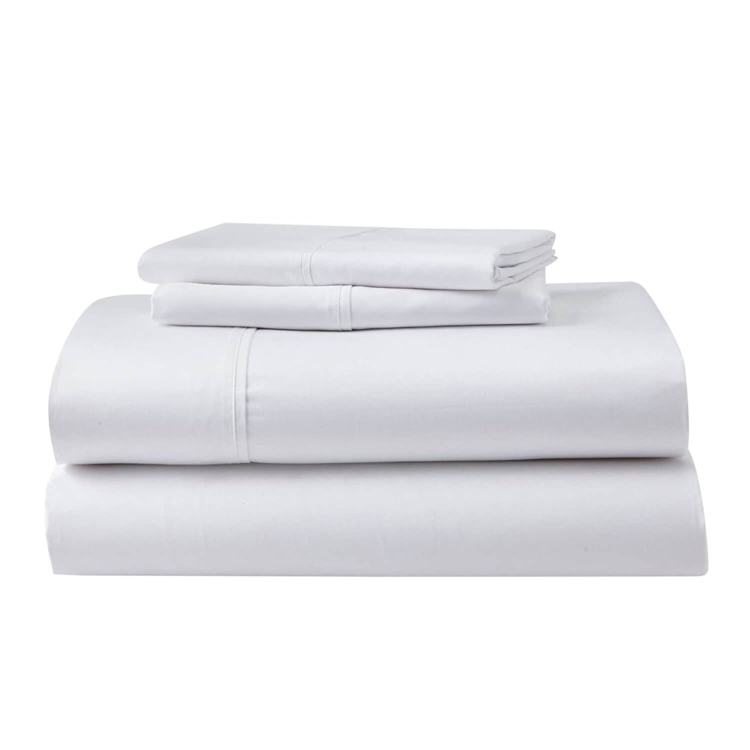 Sheet Set Luxurious Supima Cotton, Wrinkle Resistant, Breathable, With 2 Ghostgrip Band