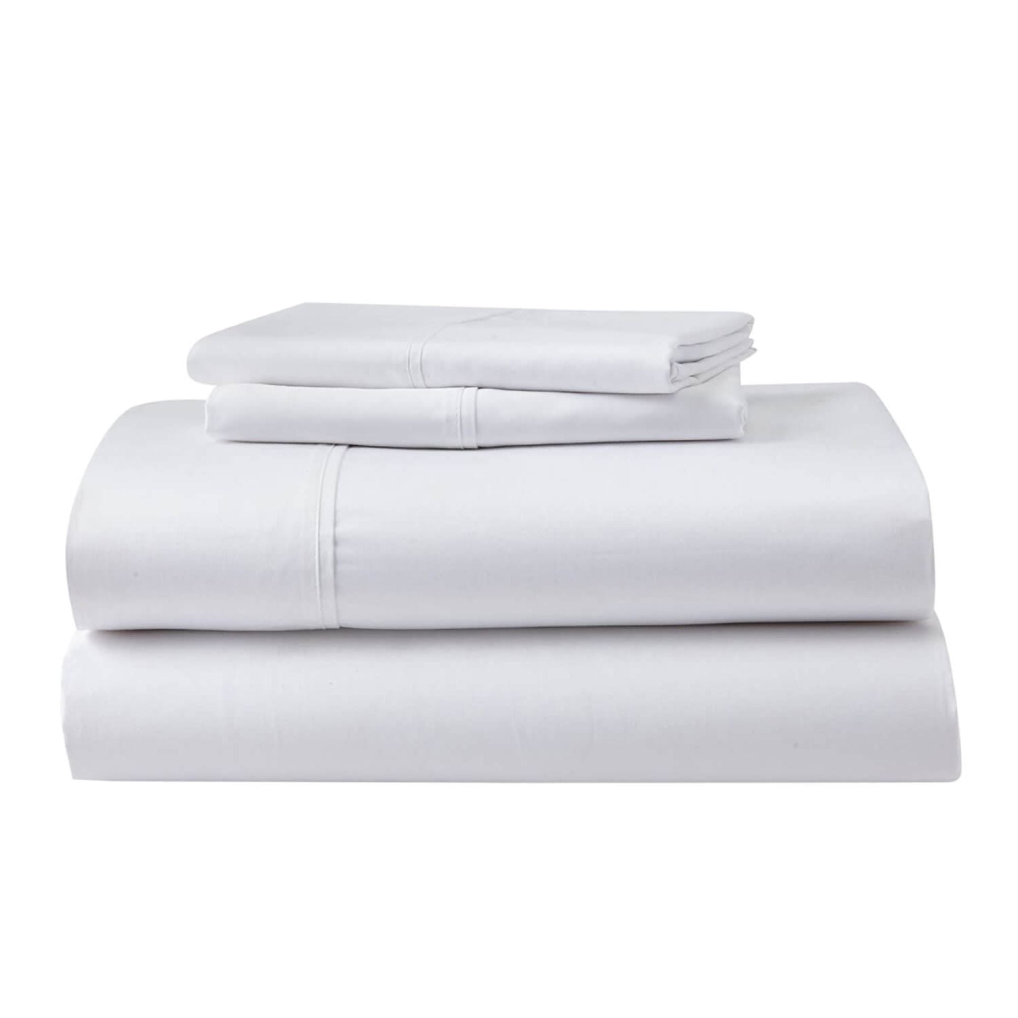 Sheet Set Luxurious Supima Cotton, Wrinkle Resistant, Breathable, With 2 Ghostgrip Band
