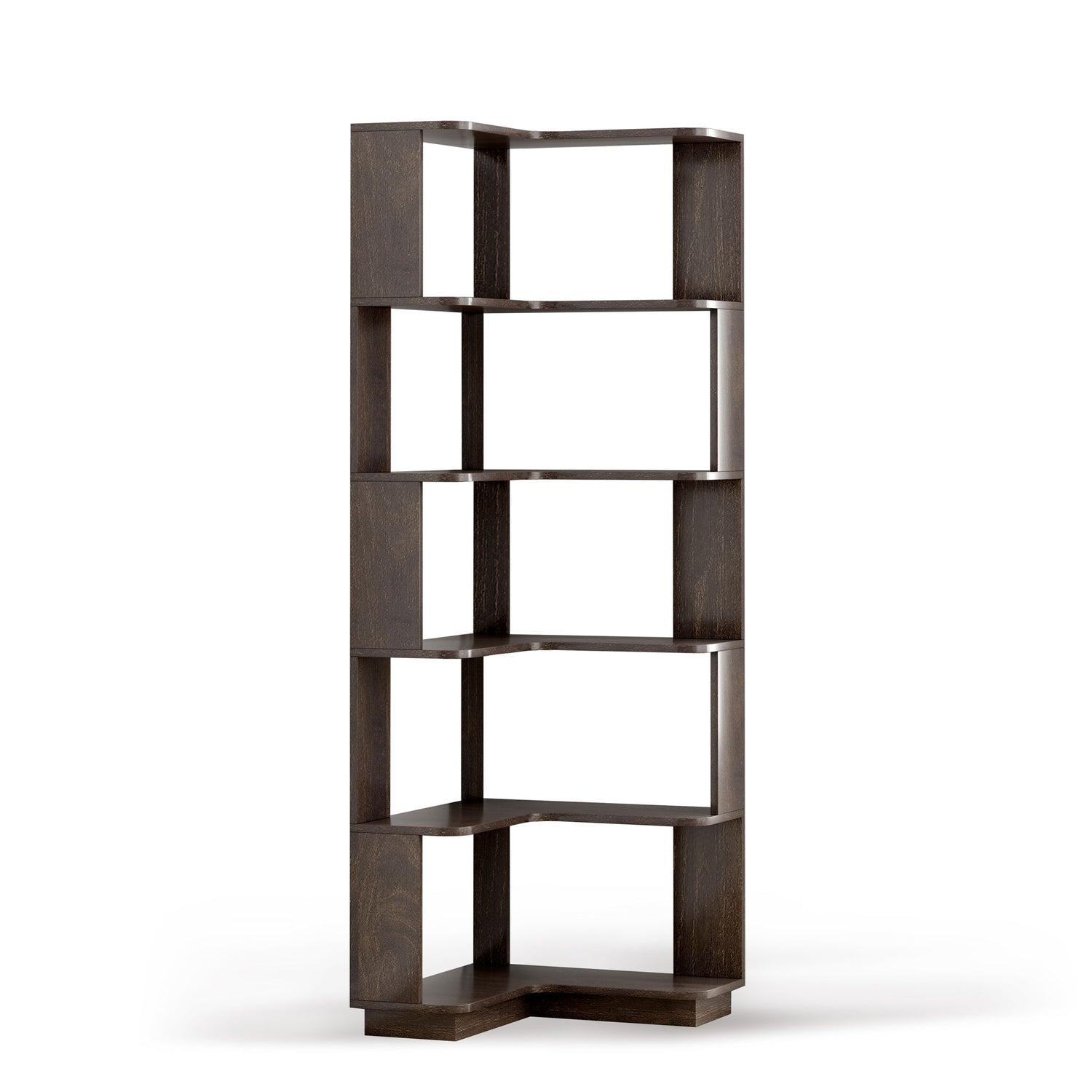 L-Shaped Design Corner Bookshelf