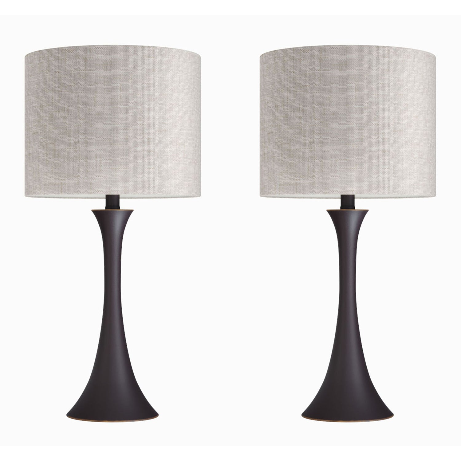 Lenuxe - Contemporary &amp; Modern Design Table Lamp (Set of 2)