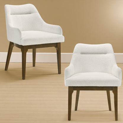Kasha - Side Chair (Set of 2) - Beige / Oak