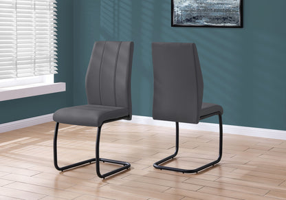 Dining Chair, Side, Upholstered For Dining Room, Contemporary &amp; Modern (Set of 2)