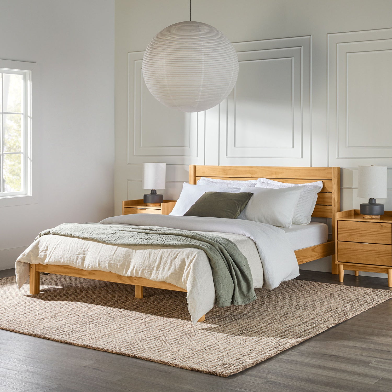 Modern Minimalist Boho Bedframe