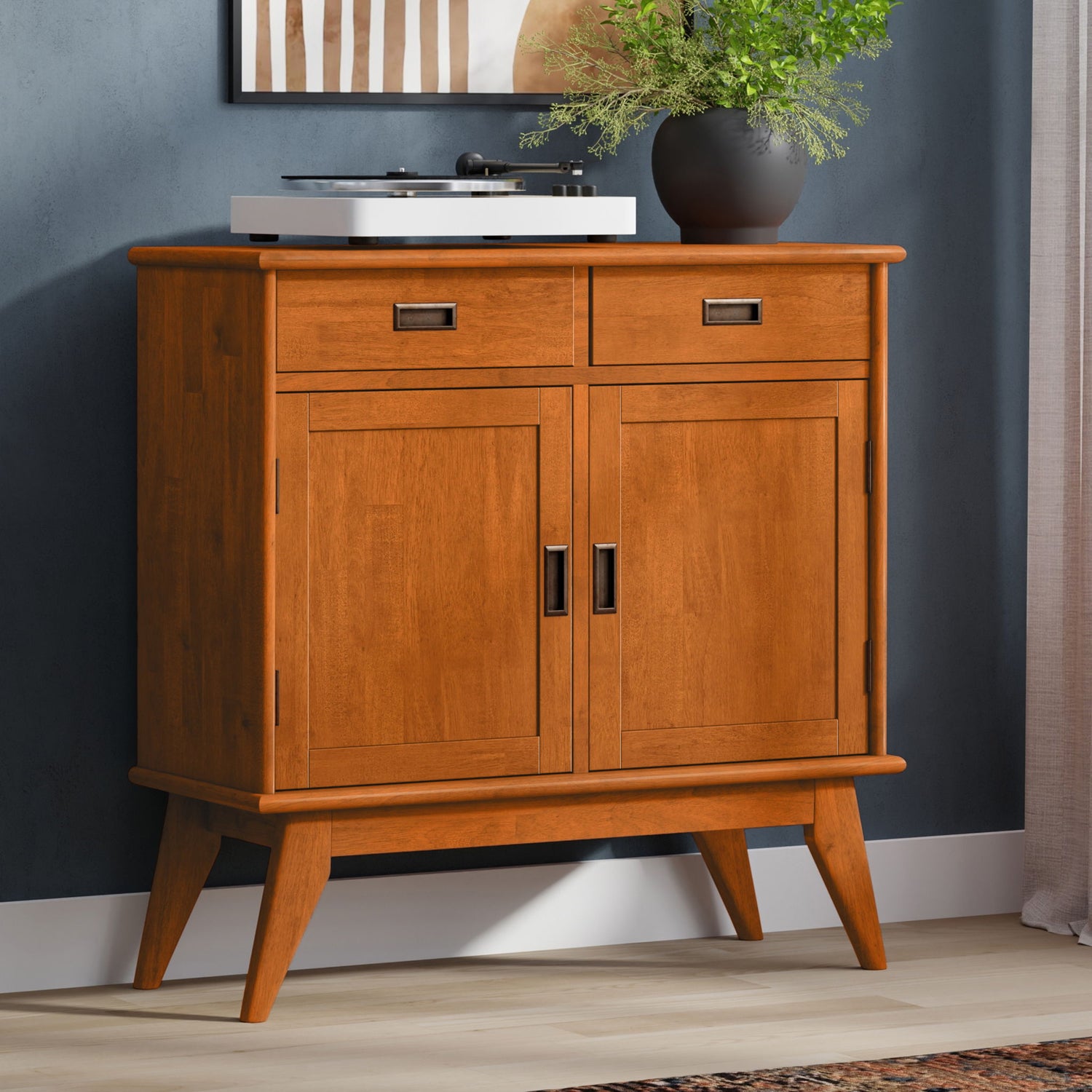 Draper - Entryway Storage Cabinet - Brown