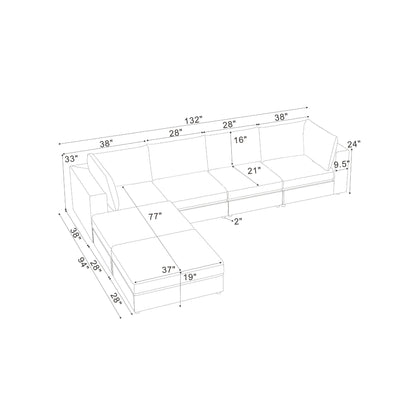 Reversible Modular Sectional