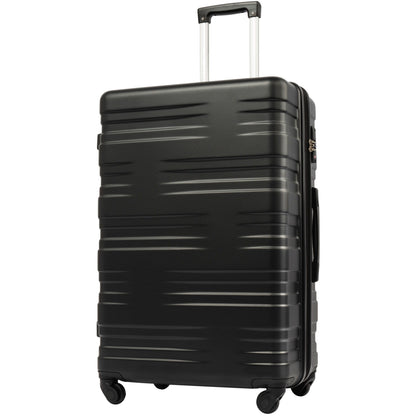 Luggage With Tsa Lock Spinner Wheels Hardside Expandable Luggage Travel Suitcase Check In Luggage ABS 24&quot;