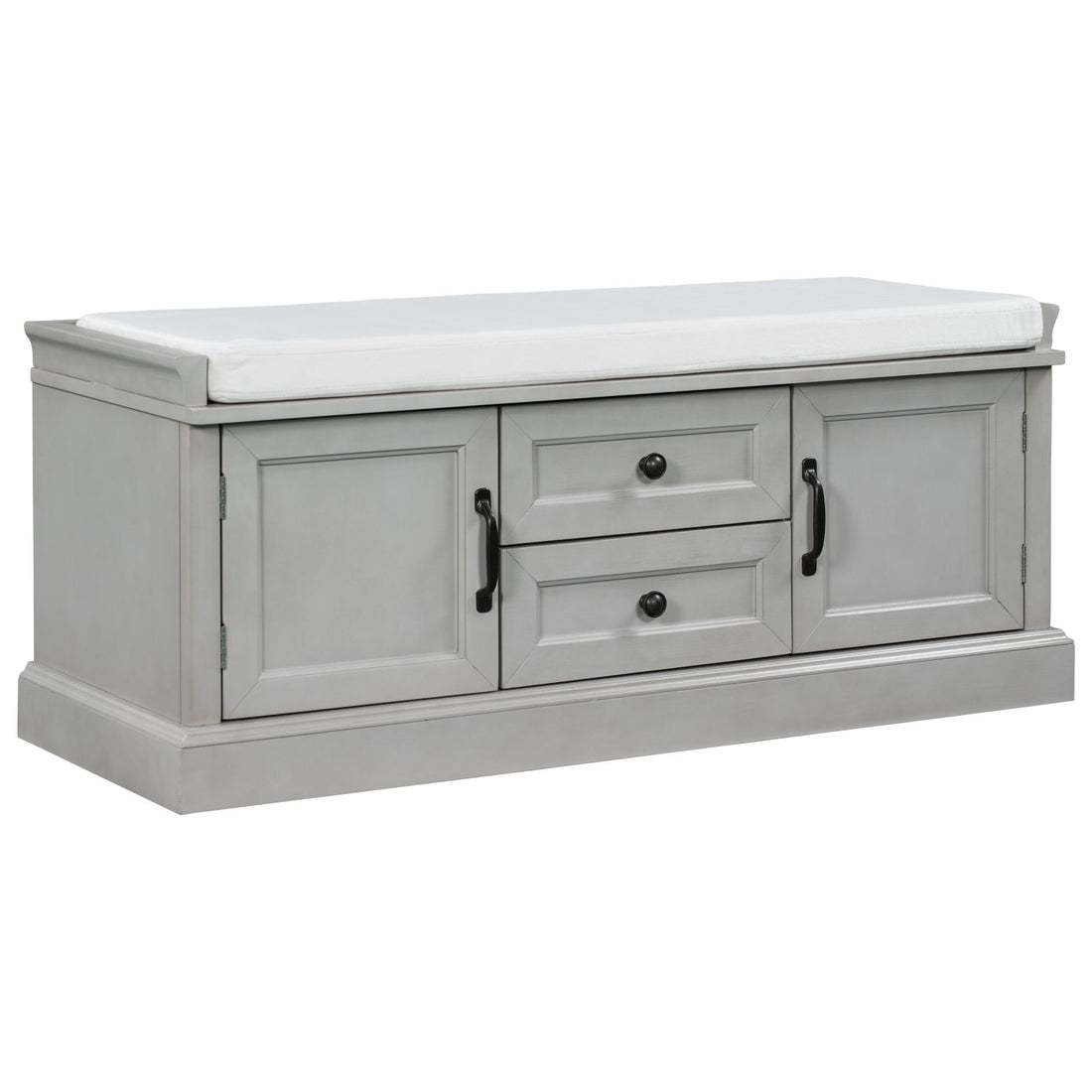 Hearth &amp; Haven Daisy - Storage Bench With 2 Drawers And 2 Cabinets