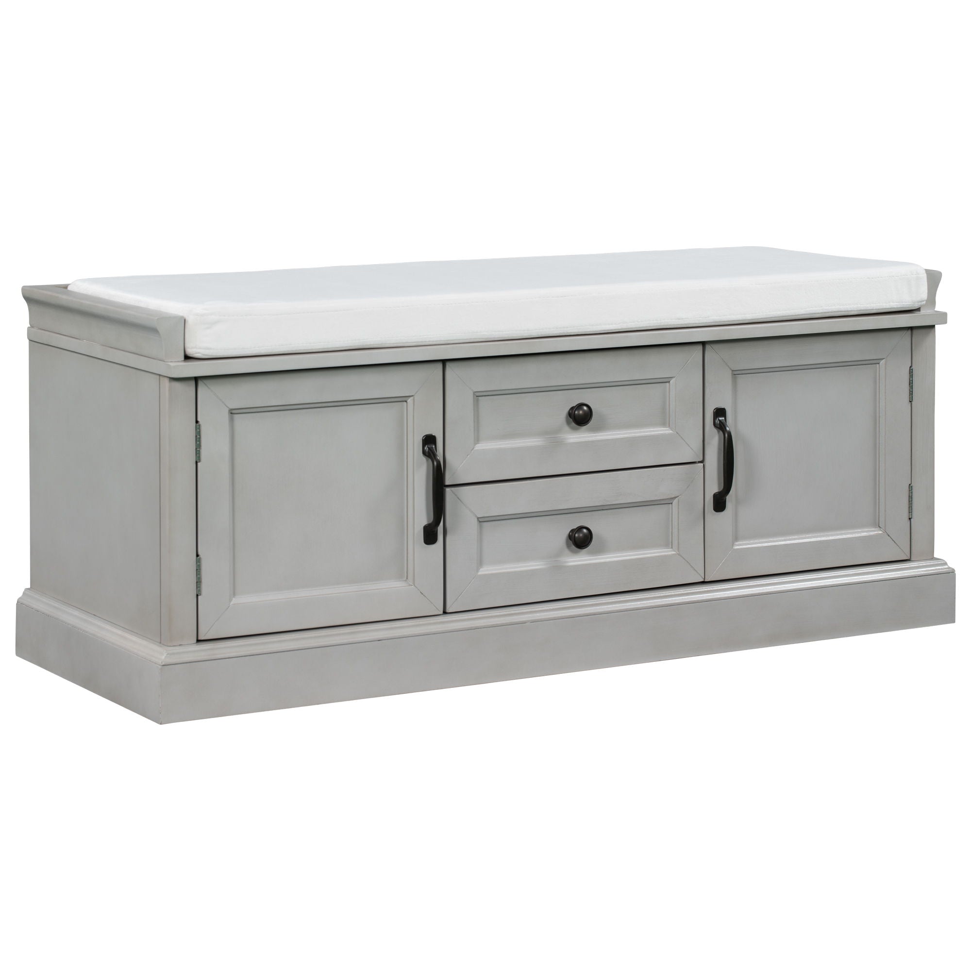 Hearth &amp; Haven Daisy - Storage Bench With 2 Drawers And 2 Cabinets