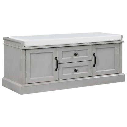 Hearth &amp; Haven Daisy - Storage Bench With 2 Drawers And 2 Cabinets