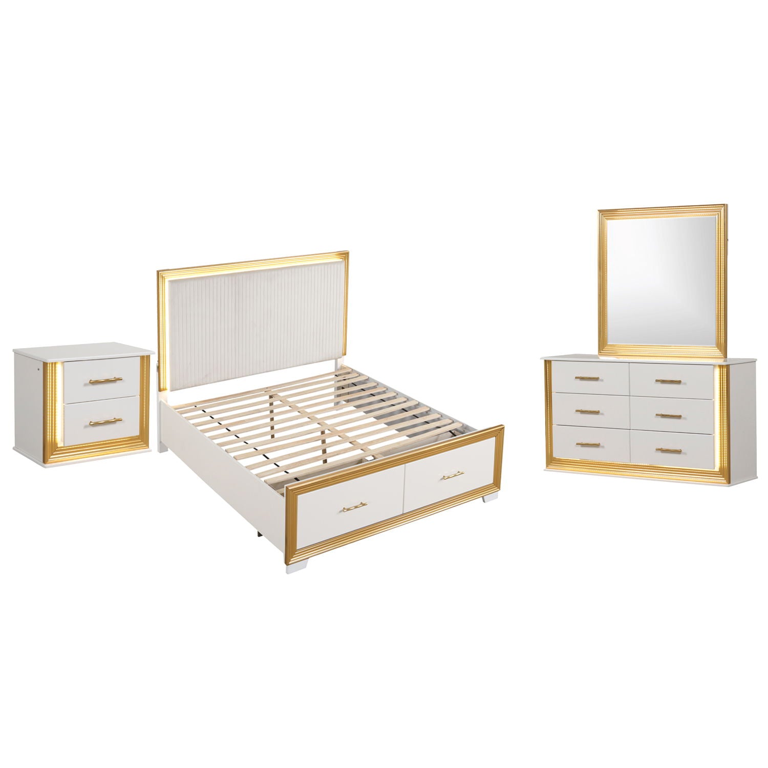 Obsession - Bedroom Set &amp; LED