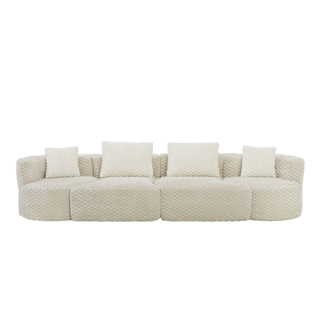 Modular Sectional Sofa With Free Combination Design