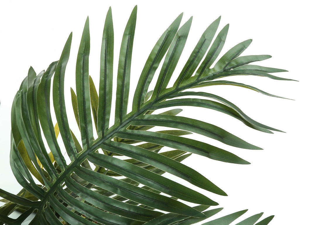 34&quot; Tall, Artificial Plant, Palm Tree, Indoor, Faux, Fake, Floor, Greenery, Potted, Real Touch, Decorative - Green / Black