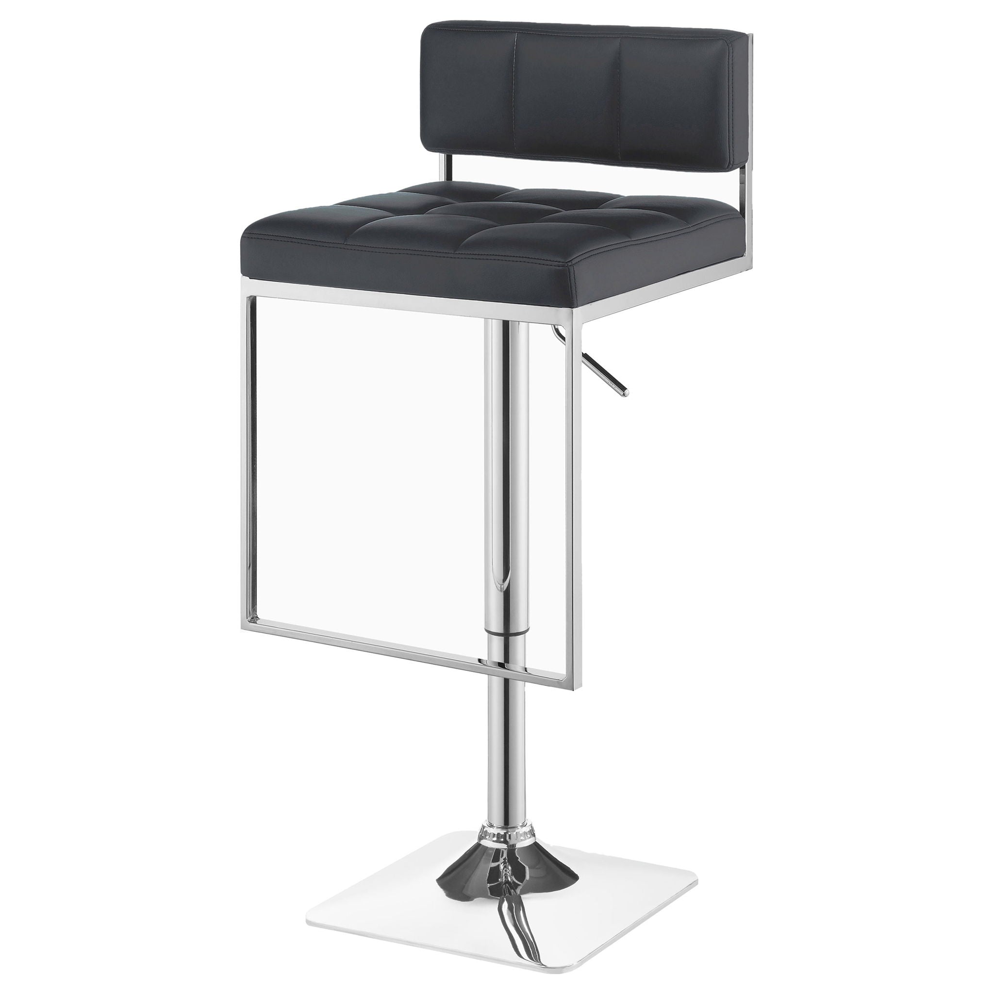 Adjustable Bar Stool, Height-Adjustable For Modern Dining Spaces