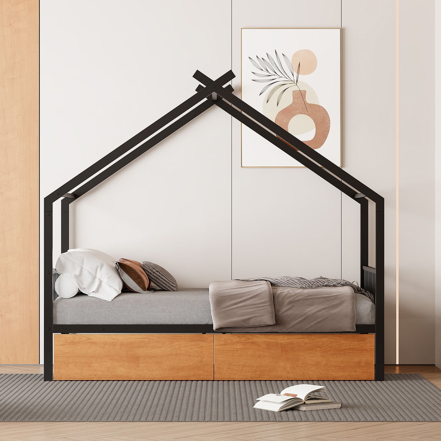 Adorable House Design Bed