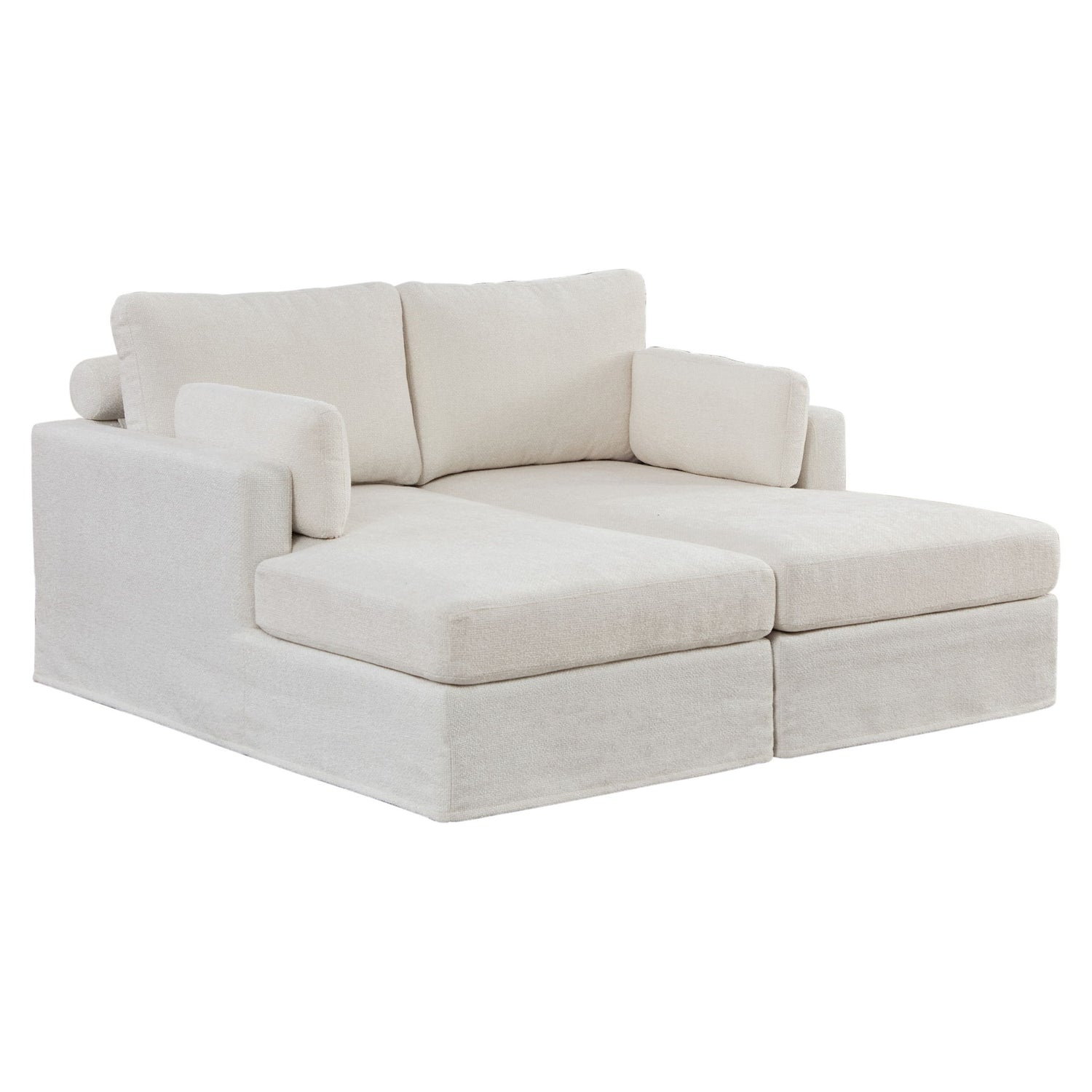 Modern Aesthetic Wide Sofa Bed