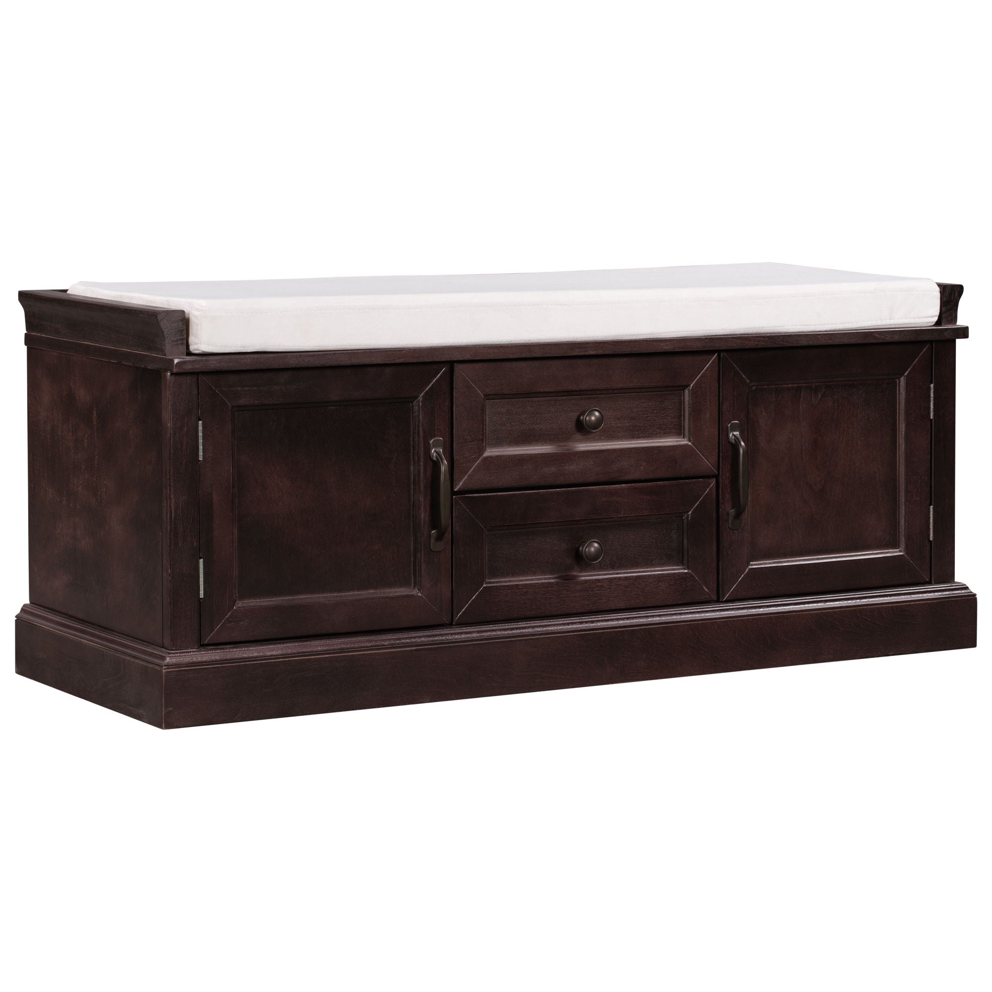 Hearth &amp; Haven Daisy - Storage Bench With 2 Drawers And 2 Cabinets
