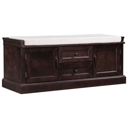 Hearth &amp; Haven Daisy - Storage Bench With 2 Drawers And 2 Cabinets