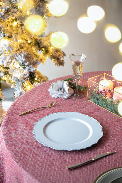 Premium Plastic Charger Plate (Set of 8)