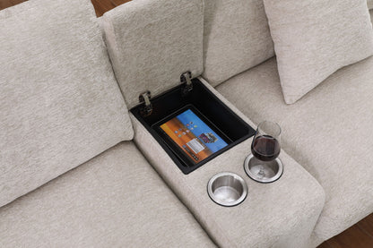 Nyeisha - Upholstered Sofa &amp; Chaise