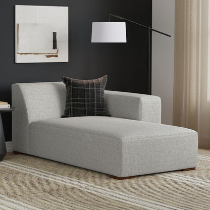 Rex - Right Chaise Sofa Module - Gray