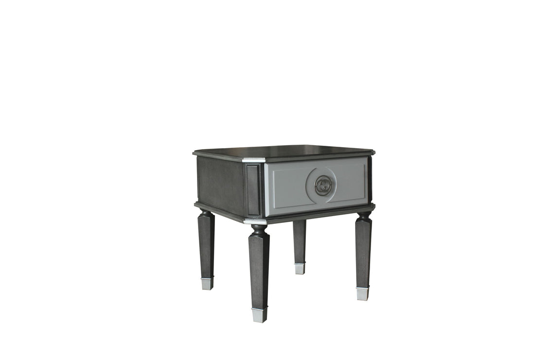House Beatrice - End Table - Charcoal