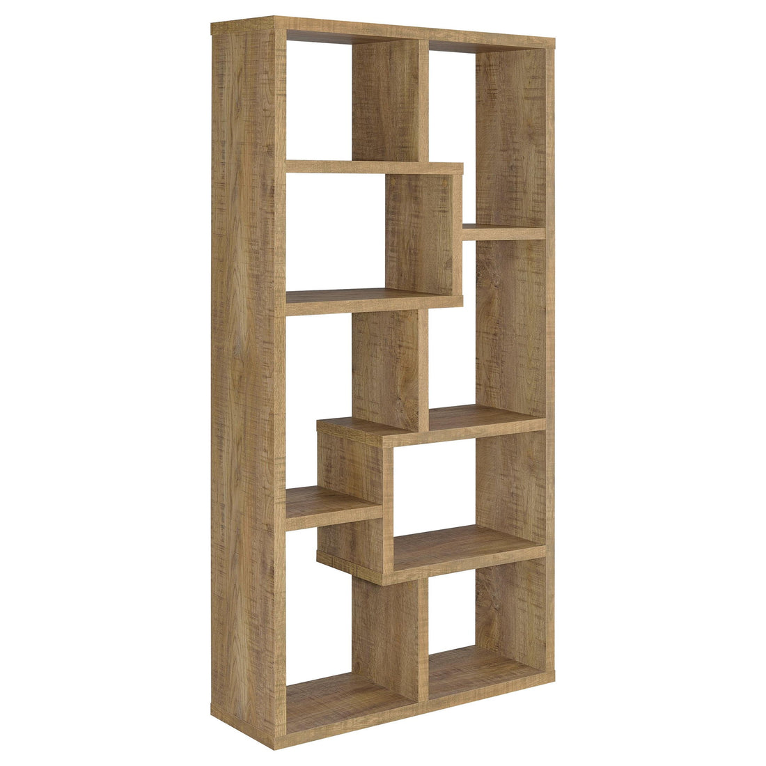 Currey - 6 Shelf Bookshelf - Mango Color