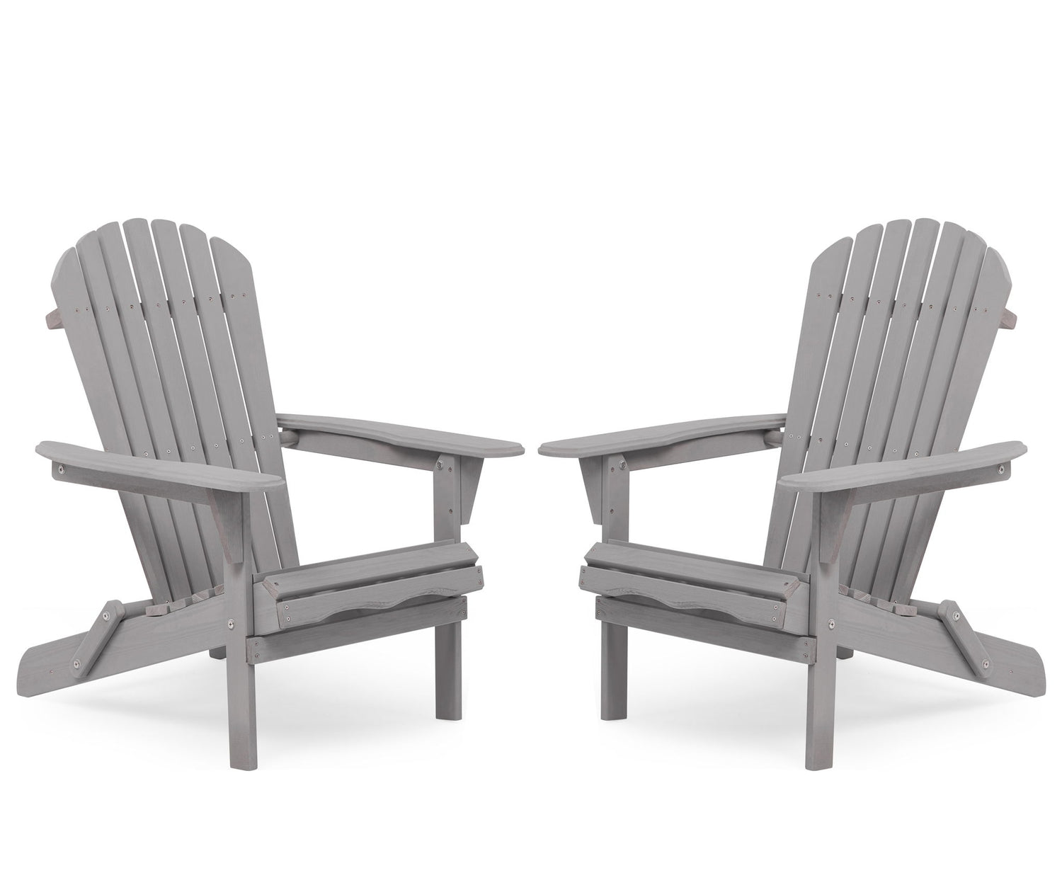 Lounge Patio Chair For Garden Outdoor Wooden Folding Adirondack Chair (Set of 2) Solid Cedar Wood Lounge Patio Chair For Garden