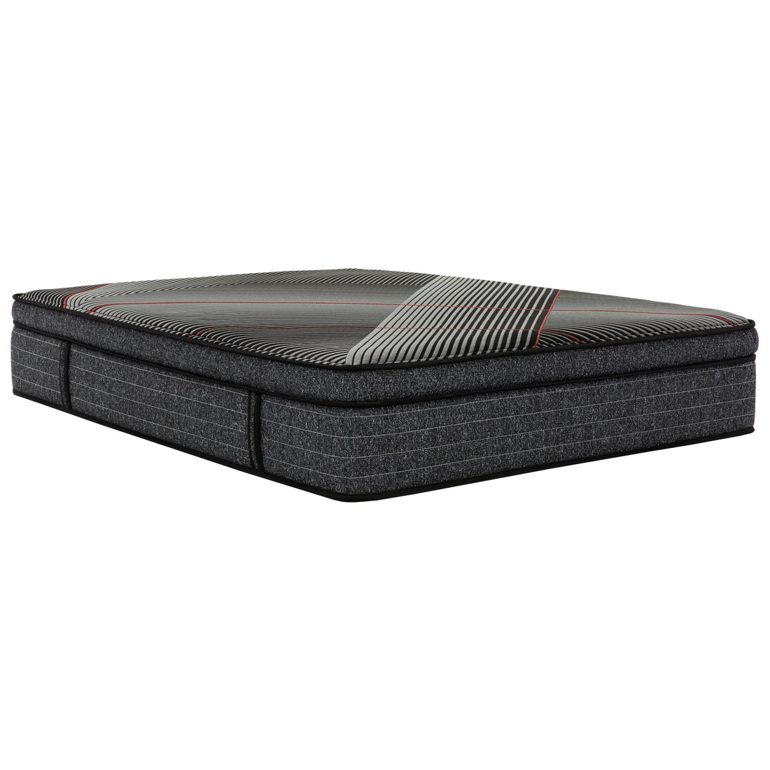 15" Euro Top Gel Memory Foam Hybrid Mattress With Pocket Coils, Cooling &amp; Edge Support - Black - Queen