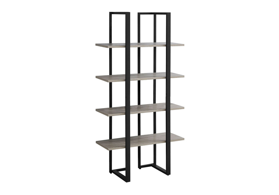 Bookshelf, Bookcase, Etagere, 4 Tier, Office, Contemporary &amp; Modern