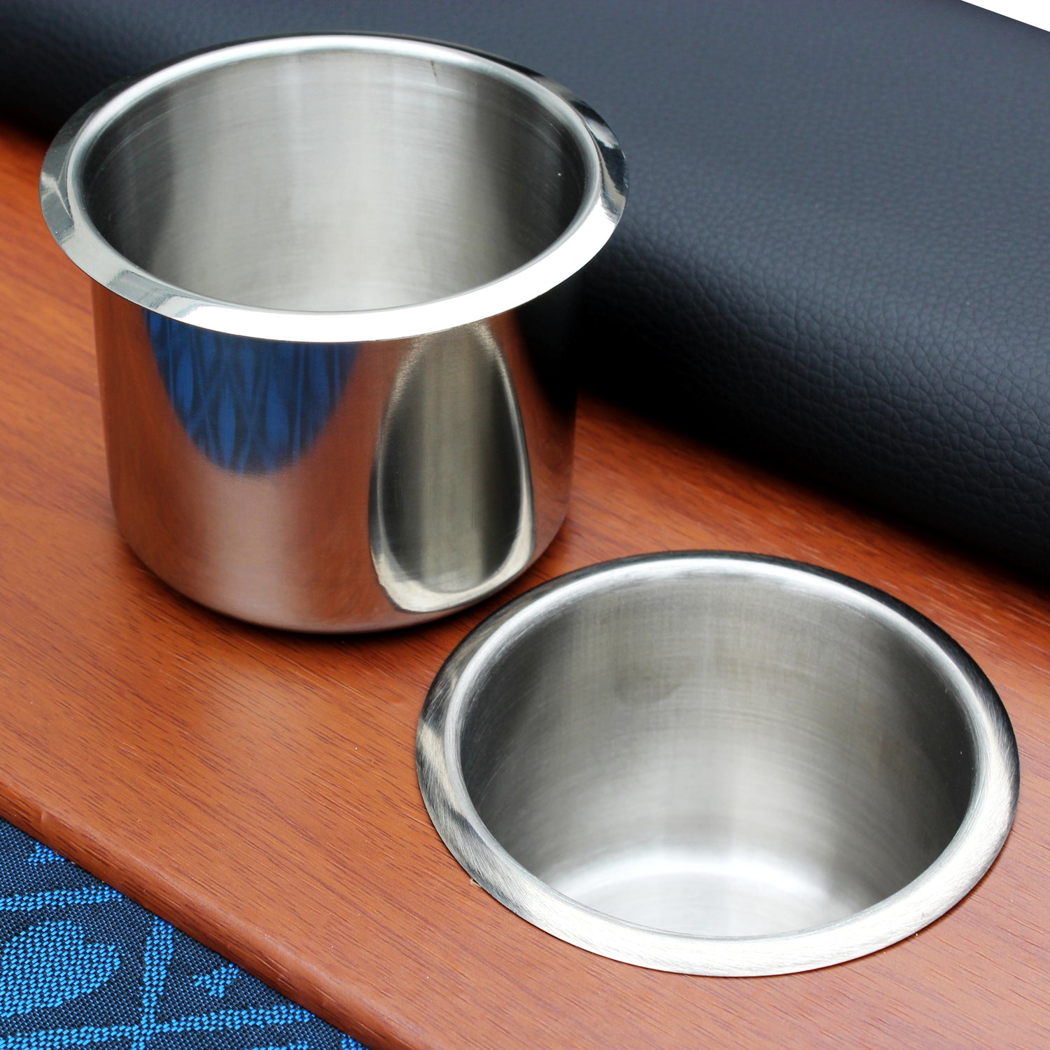96&quot; 10 Poker Table for 10 Players Casino Games with Speed Cloth Felt Pedestal Base Cup Holders Blue