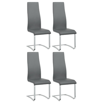 High Back Side Chairs Dining Chairs With Padded Upholstery (Set of 4)