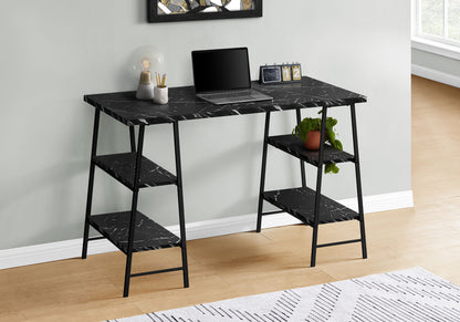 Computer Desk For Home Office, Laptop, Storage Shelves, Contemporary &amp; Modern