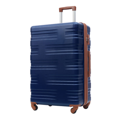 Luggage With Tsa Lock Spinner Wheels Hardside Expandable Luggage Travel Suitcase Check In Luggage ABS 24&quot;